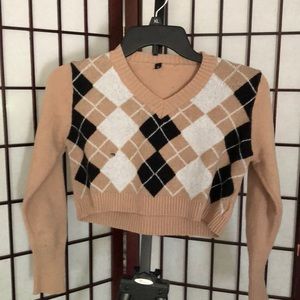 Crop top sweater
